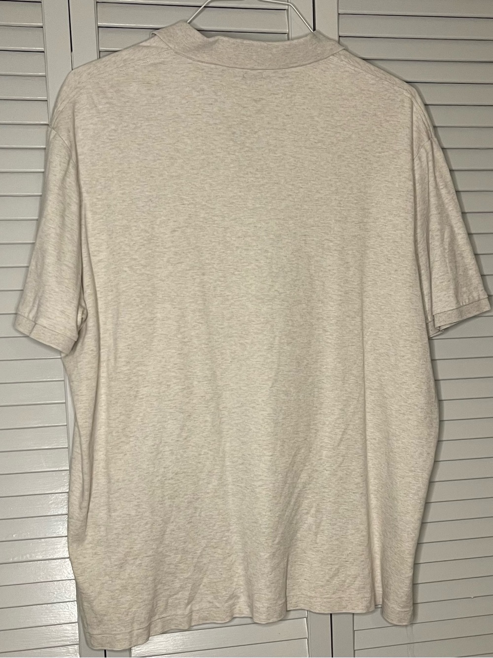 Polo by Ralph Lauren Light Beige Heather Men’s Short Sleeve Polo - Picture 2 of 3